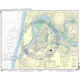 NOAA Nautical Chart 18584: Umpqua River Pacific Ocean to Reedsport